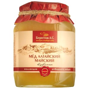 Natural Altai Honey "May", 17.65 oz / 500 g 