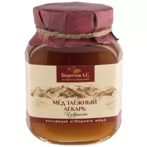 Natural Altai Honey "Taiga Healer", 17.65 oz/ 500 g 