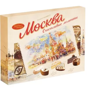 Chocolate Candy Set "Moscow Happy Moments", Red October, 6 oz / 177 g