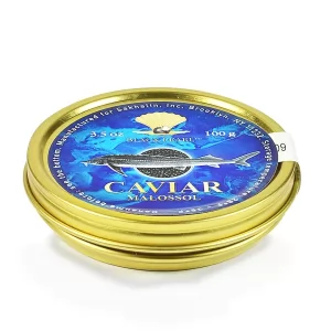 Premium Quality Osetra Kaluga Black Caviar "Malosol", 3.5 oz / 100 g