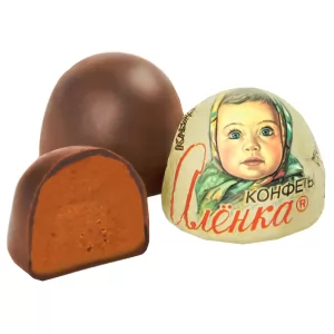 Chocolate Candy "Alenka" Cream Brulee, 0.5 lb / 0.22 kg