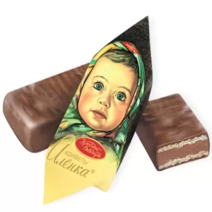 Chocolate Candy "Alenka", Red October, 0.5 lb / 0.22 kg