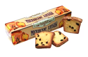 Cookies "Moscow Khlebtsi", 10.58 oz / 300 g