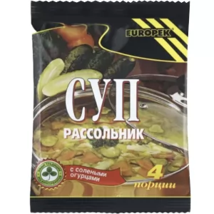 Rassolnik (Pickle Soup), EUROPEK, 4 servings 