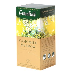 Greenfield "Chamomile Meadow" Herbal Tea, 25 tea bags 1.32 oz /37.5 g