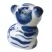 Porcelain Figurine Symbol 2022, Cute Tiger Cub Barney, Gzhel, 1.85''