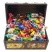 Sweet New Year Gift PREMIUM Chocolate Candy Mix Wooden Chest 