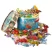 Exclusive Sweet Gift Russian Chocolate & Caramel Candy Mix Tuba 