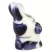 Ceramic Figurine Gzhel Symbol 2023 Blue Little Rabbit with Carrot, 1.7
