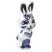Ceramic Figurine Gzhel Symbol 2023 Blue Baby Rabbit Column 2.4