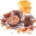 Chocolate Covered Brittle Candy w/Hazelnuts & Honey | Shoco Rolls, Berestov, 135g/ 4.76oz