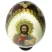 Russian Souvenir Wooden Egg Icon Jesus Christ Almighty Egg height 2.75