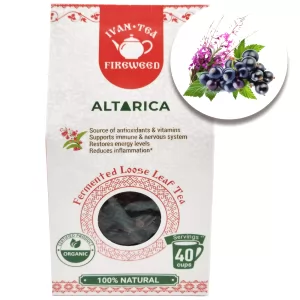 Ivan-Tea Loose Leaves Fireweed & Currant Blend, Altarica, 50g/ 1.76oz