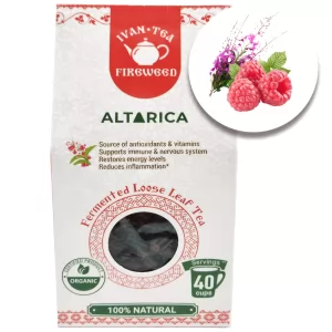 Ivan-Tea Loose Leaves Fireweed & Raspberry Blend, Altarica, 50g/ 1.76oz