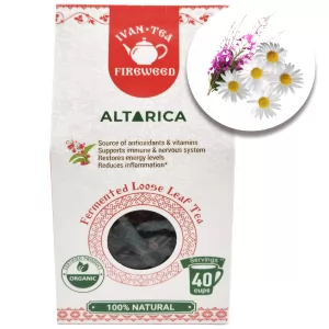 Ivan-Tea Loose Leaves Fireweed & Chamomile Blend, Altarica, 50g/ 1.76oz