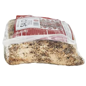 Salted Salo Pork Back Fat with Pepper Ukrainian, SALOFF, 680g / 23.99oz 