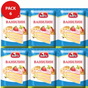 PACK 6 Vanilla Seasoning, Preston, 1.5g x 6