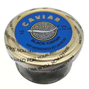 Paddlefish Sturgeon Black Caviar Malosol, 1.76 oz / 50 g