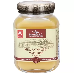 Natural May Honey "Altaictsvet", Berestov, 200g/ 7.05 oz