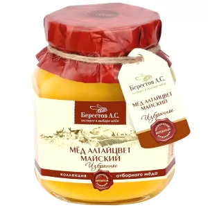 Natural Altai Honey "May", 17.65 oz / 500 g 