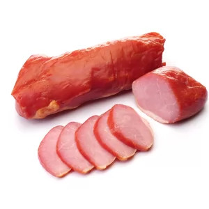 Cold Smoked & Cured Pork Loin Polędwica Łososiowa (PRE-PK), Andy’s Deli, approx 272g/ 9.59oz