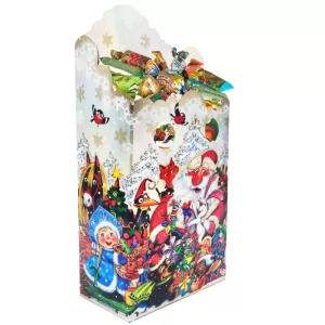 Christmas Chocolate & Caramel Candy Set "Funny Friends" 680g/ 1.5 lbs