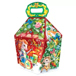 Sweet New Year Gift Candy Mix Winter Melody, Red October, 400g/ 14.11oz