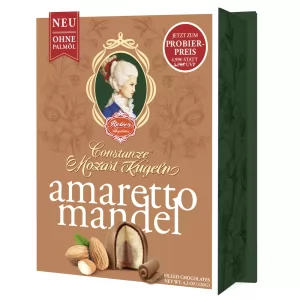 Constanze Mozart-Kugel Amaretto Almond Baroque, Reber, 120g/ 4.23 oz
