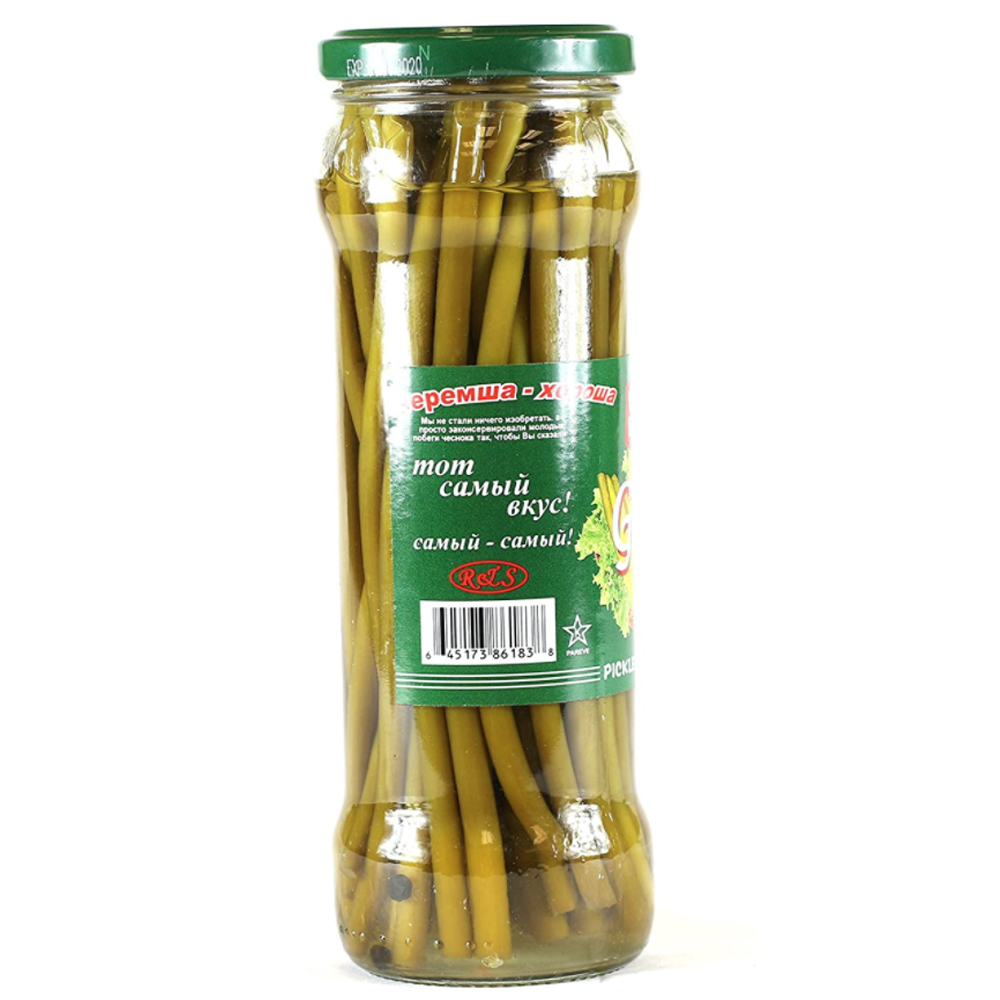 Pickled Garlic Sprouts, Vkusno-Smachno, 370ml/ 12.5oz