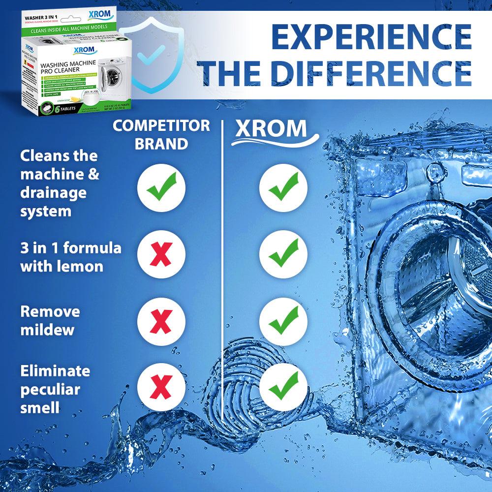 Washing Machine PRO Cleaner 6 Tablets, XROM, 90g/ 30oz 