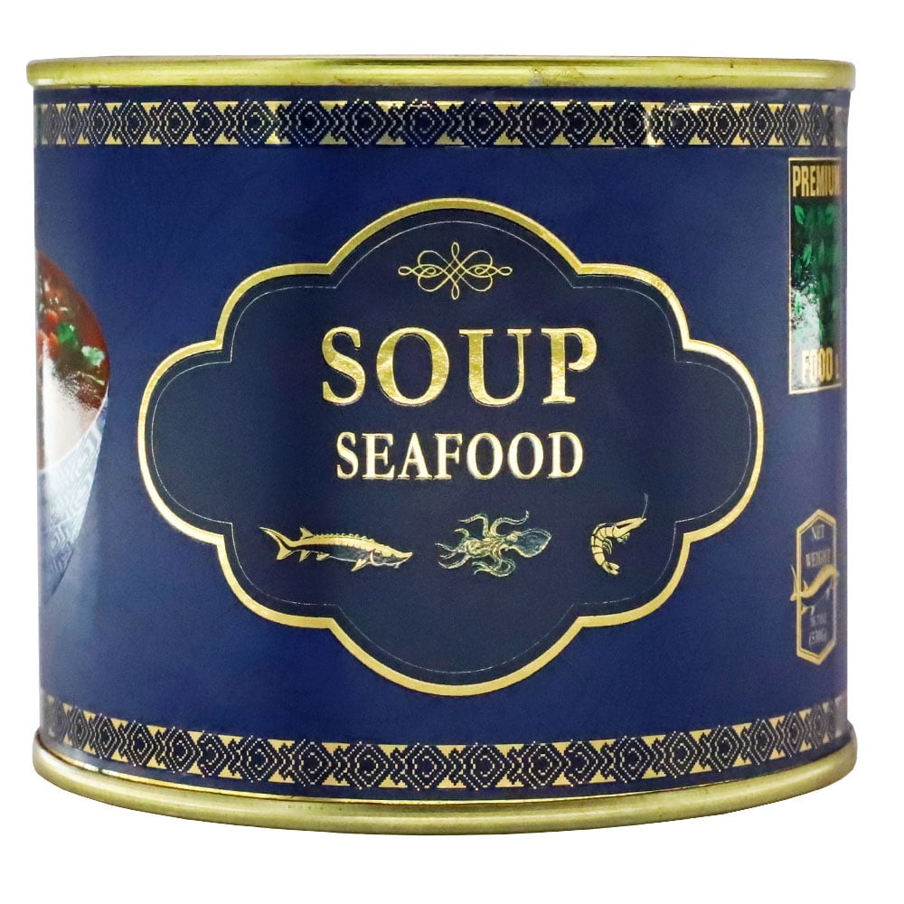 Seafood Soup, Premium Food, 530g/ 1.17 lb