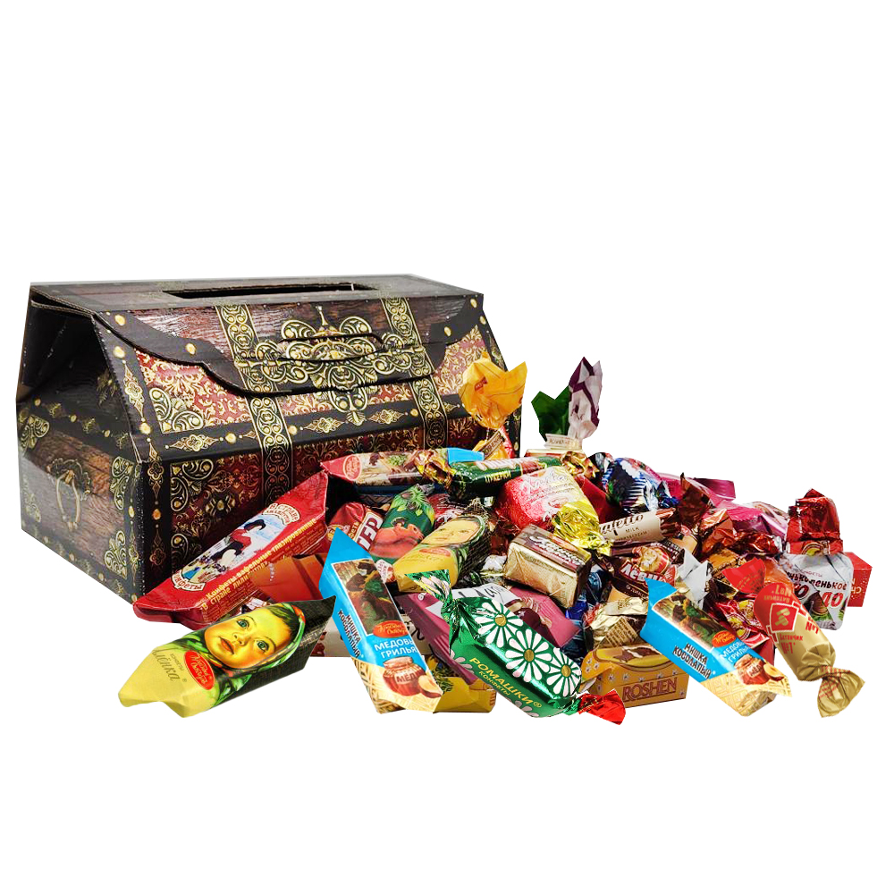 Russian Traditional Christmas & New Year's Candy Gift Set "Prestige", 1.5 kg