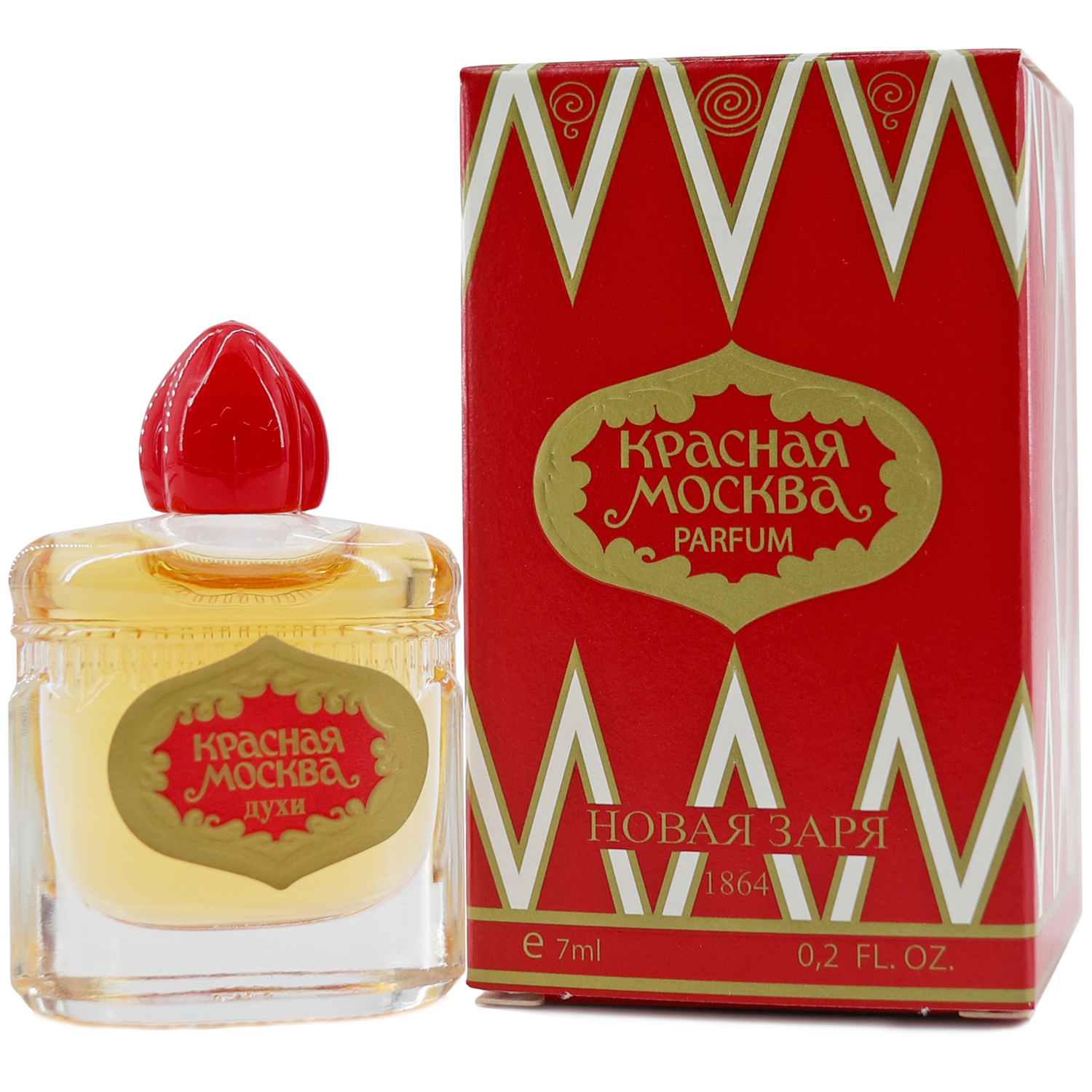 Perfume Krasnaya Moskva Red Moscow/ Moscou Rouge, Novaya Zarya, 7ml