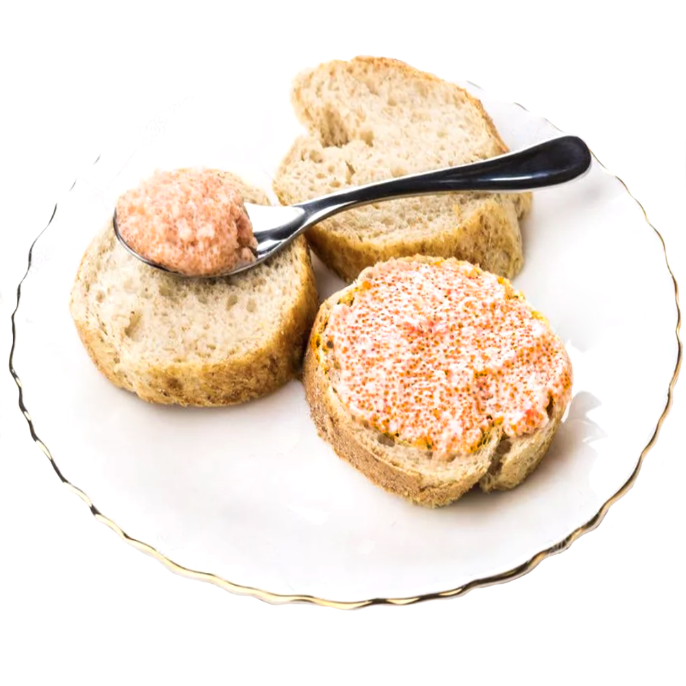 Capelin Caviar with Salmon Spread, Ikra, Water World, 160g/ 5.64oz
