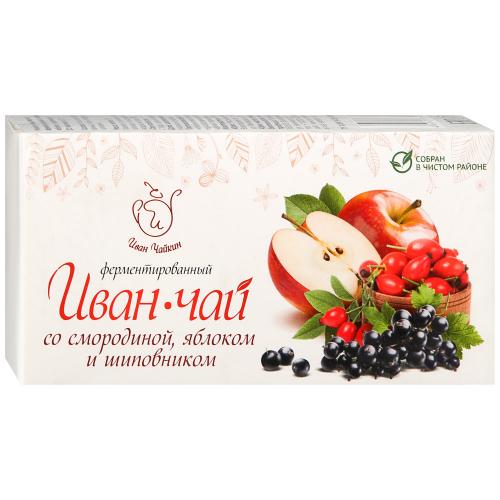 Ivan-Tea Fireweeds with Currant Leaf, Apple and Rosehip, Ivan Chaikin, 20 bags of 1.5 g