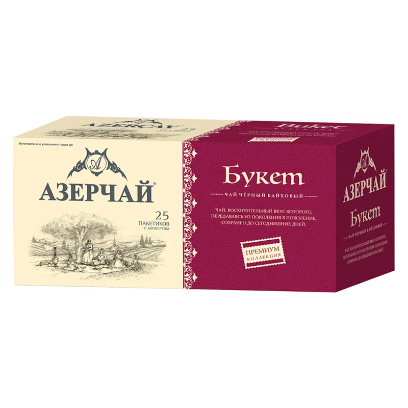 Black Tea “Bouquet”, Azercay, 25 Tea Bags