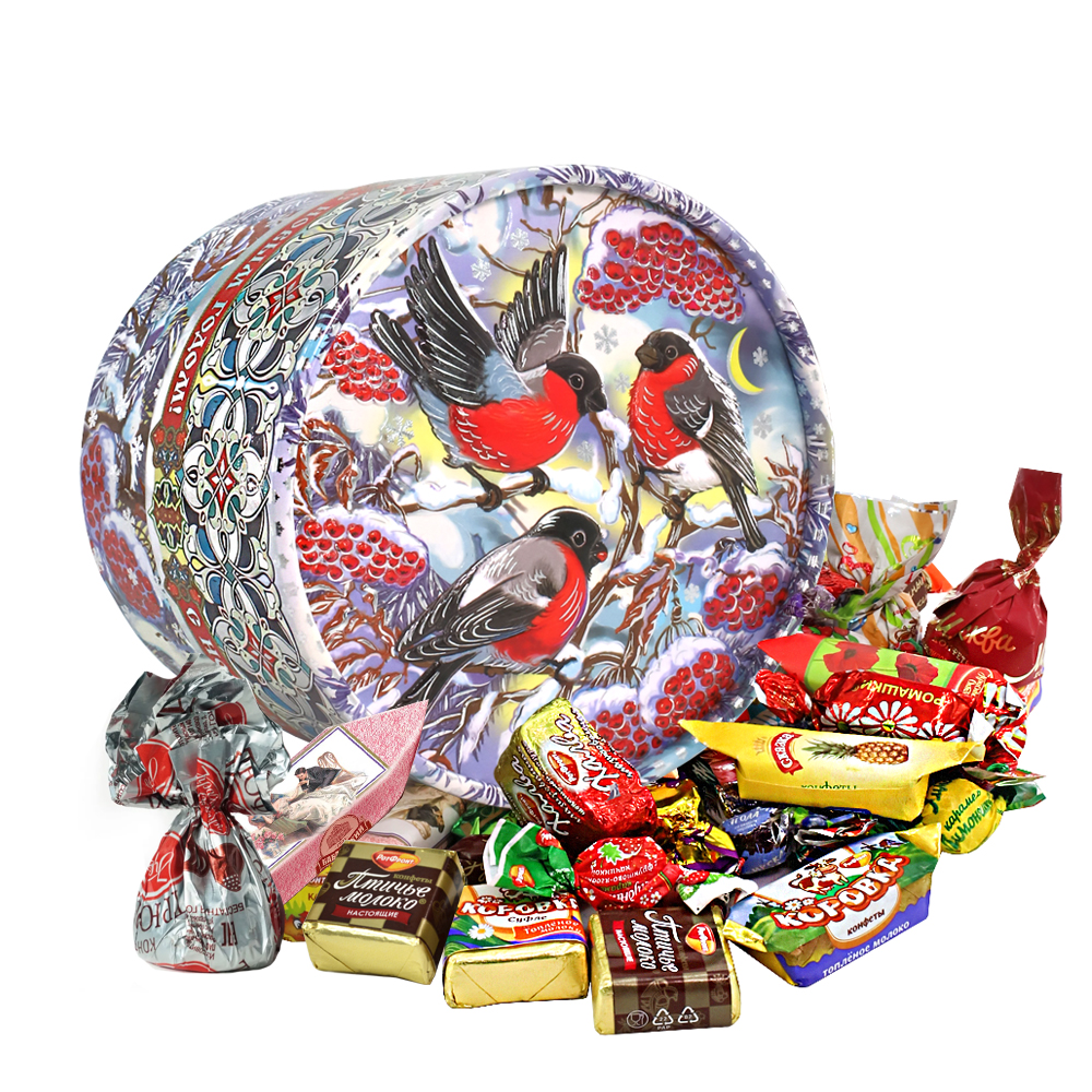New Year Gift Russian Chocolate & Caramel Candy Mix 