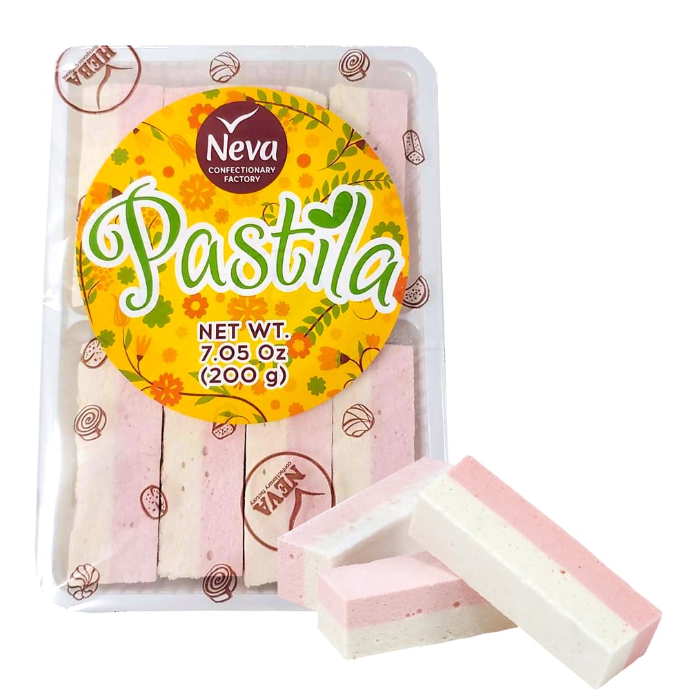White-Pink Pastille Russianfoodusa