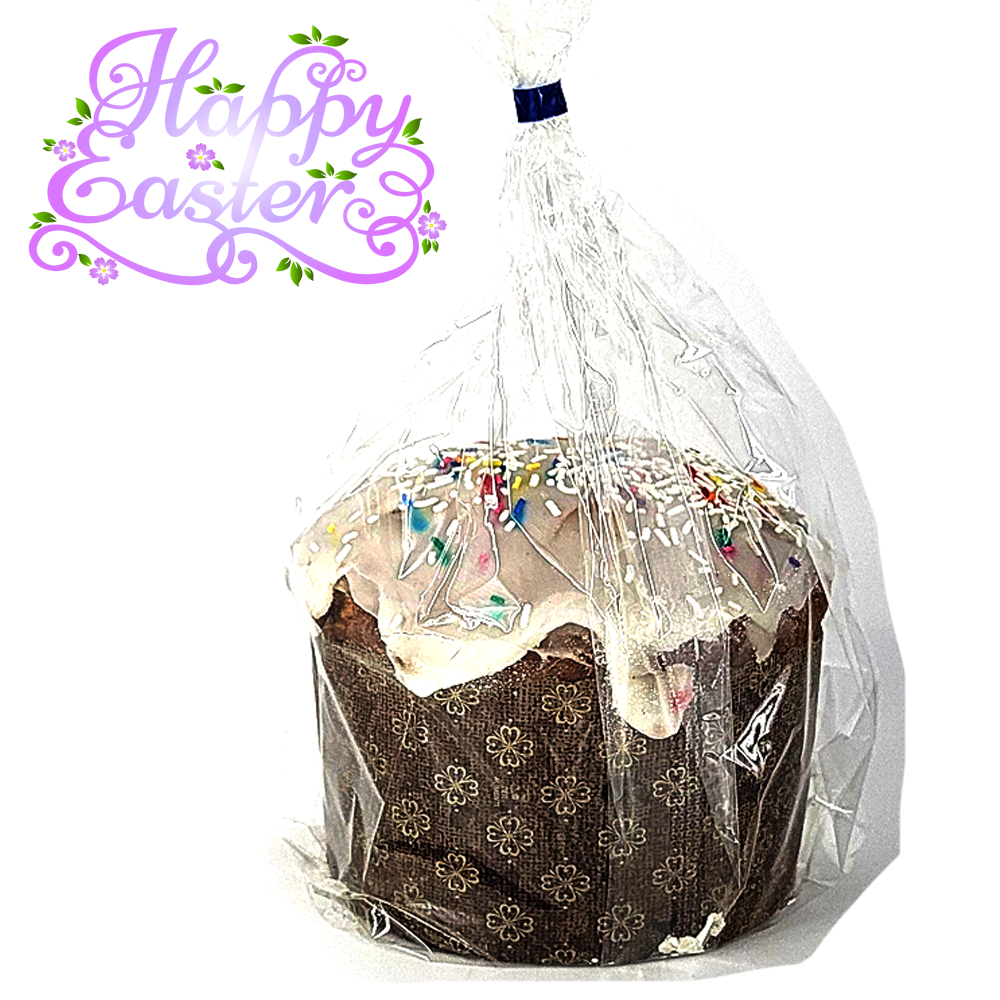 Easter Bread Kulich LARGE (L) 1pc, 1.5 lb 