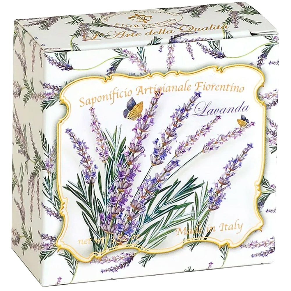 Lavender Soap Saponificio Artigianale Fiorentino, Novaya Zarya, 100g/ 3.52oz