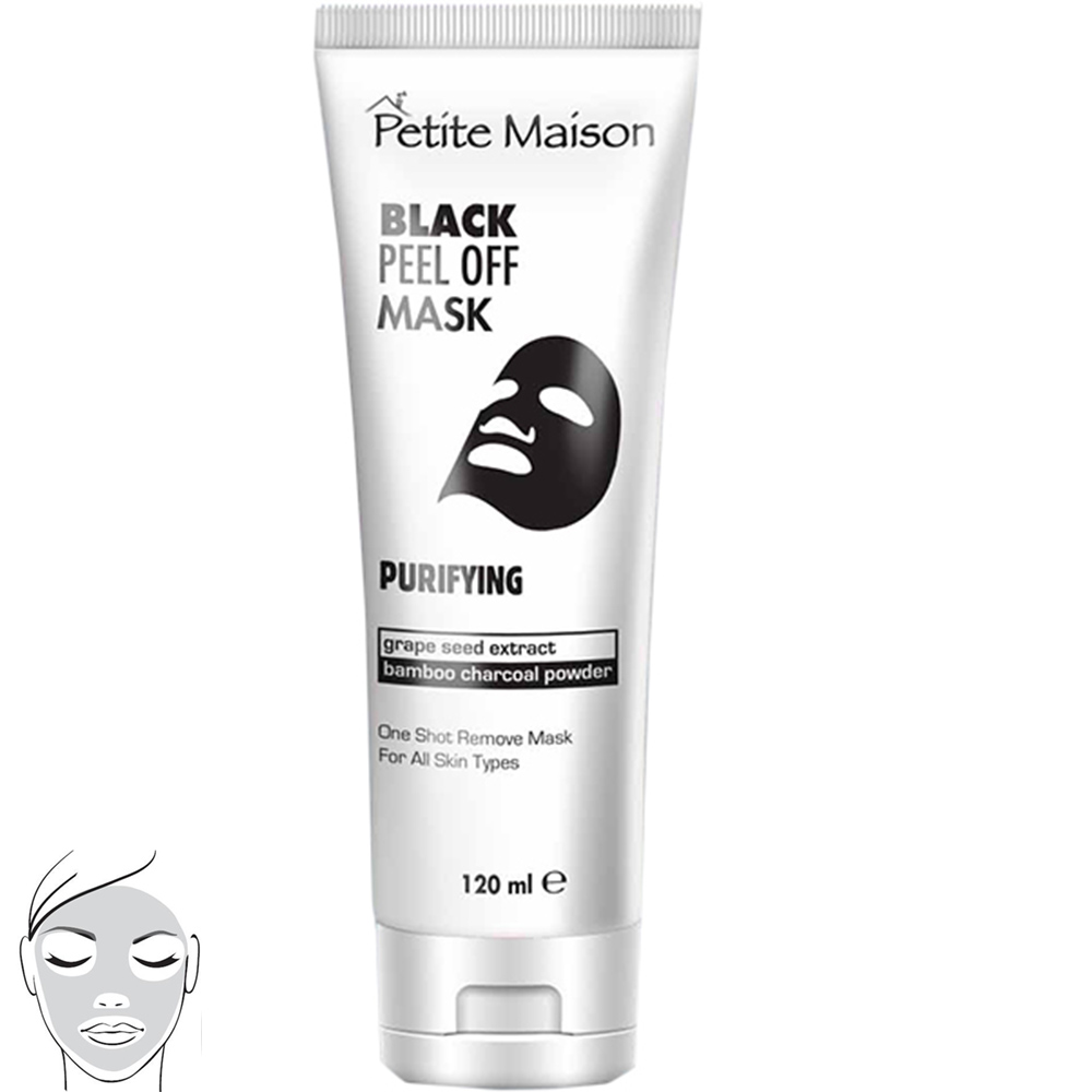 Cleansing Face Mask Black Peel Off Mask, Petite Maison, 120ml/ 4.06oz