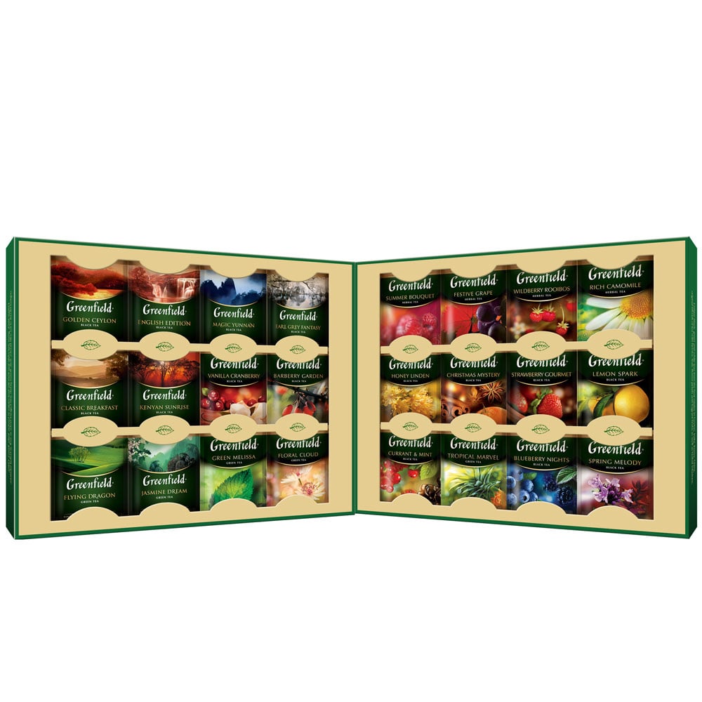 Greenfield Premium Tea Collection, 120 tea bags