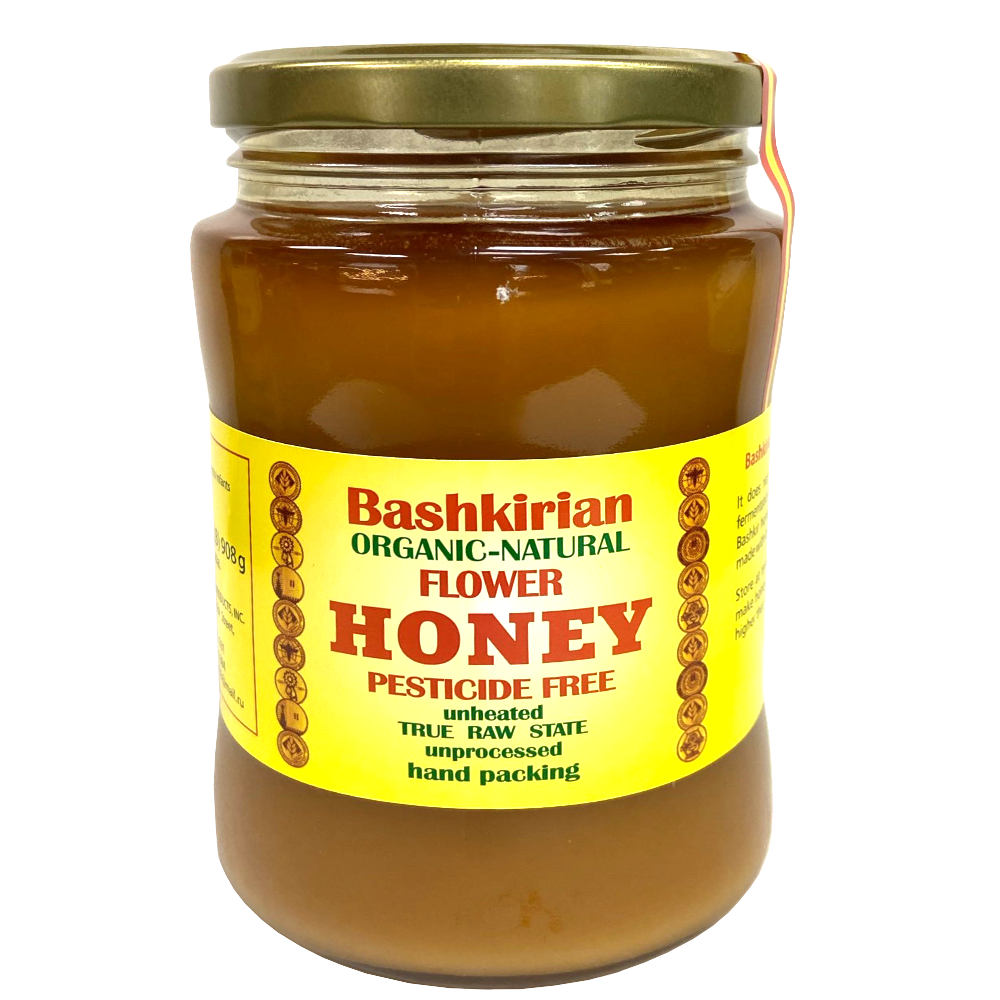 Bashkirian Natural Flower Honey, 900 g/ 2 lb