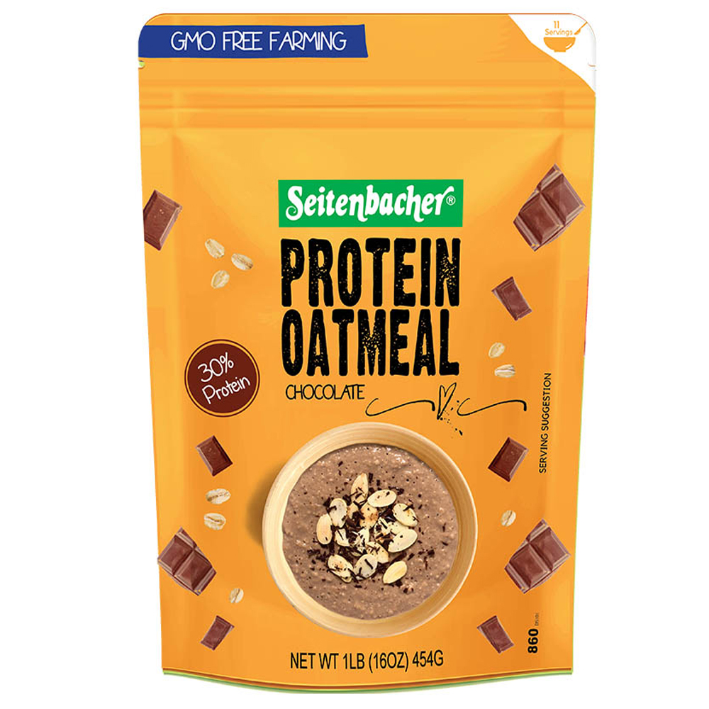 Protein Oatmeal Chocolate, SEITENBACHER, 454g/ 1lb