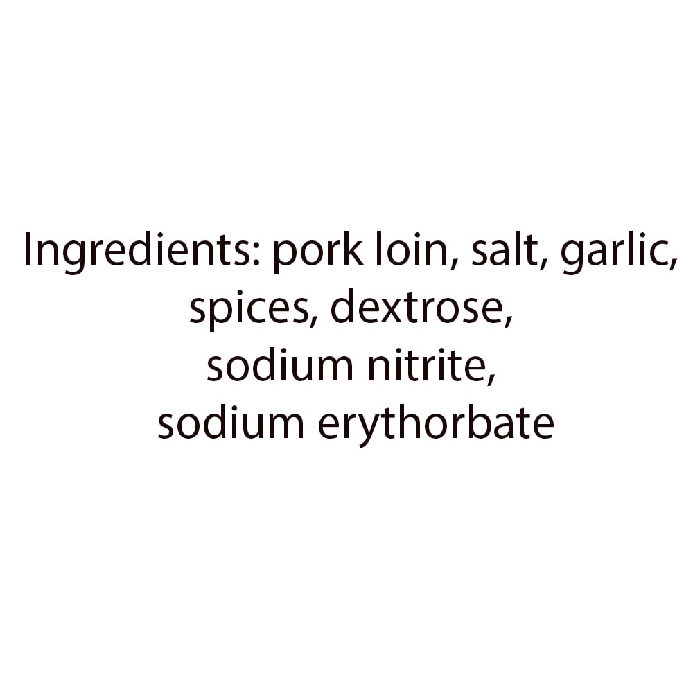 Dry Cured Smoked Pork Balik «Darnitsky», RusFood, 320g/ 11.29oz