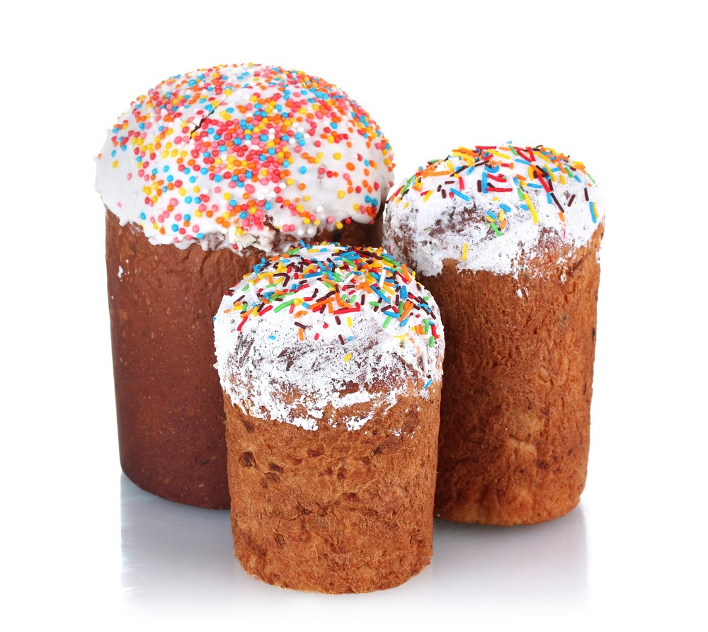 Easter Bread Kulich Large L, 2.0 - 2.2 lb