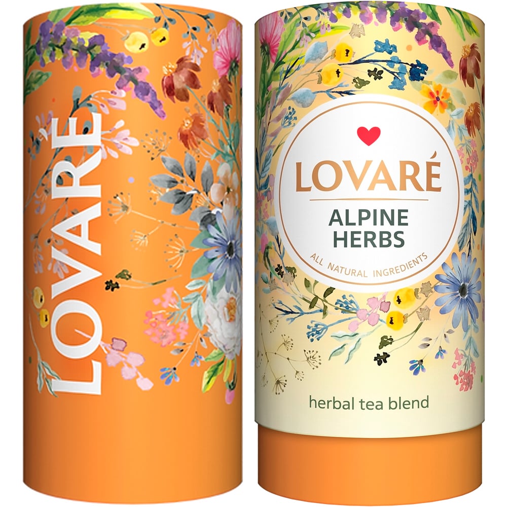 Herbal Tea Blend «Alpine Herbs», LOVARE, 80g/ 2.82oz