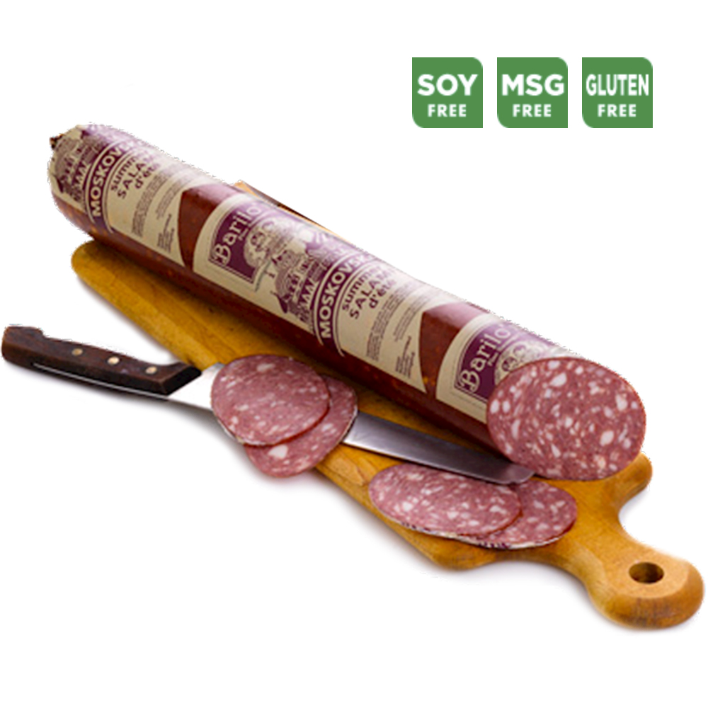 Moscow Brand Cooked Salami (Pre-Packed), Barilo's, approx 1.1lb/ 500g