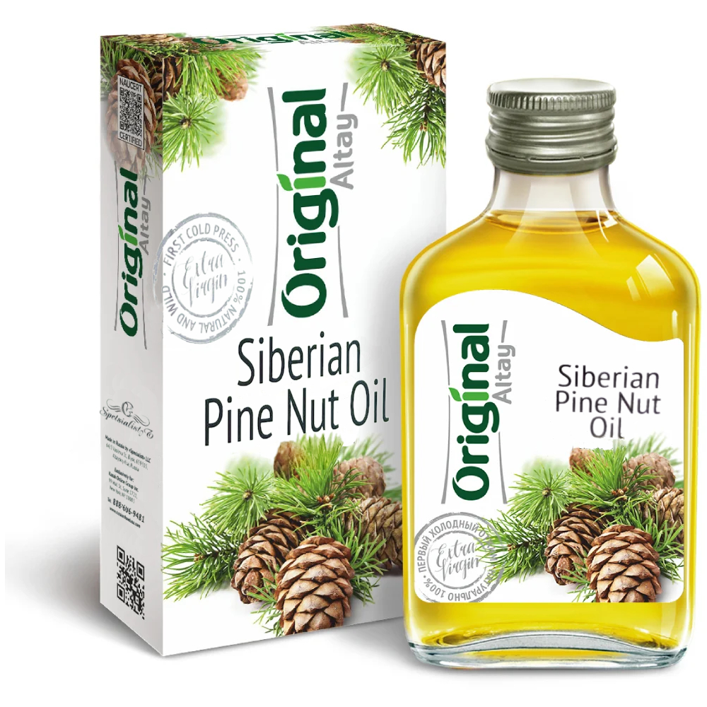 Original Altay Pine Nut Oil, 3.38 oz / 100 Ml Specialist  