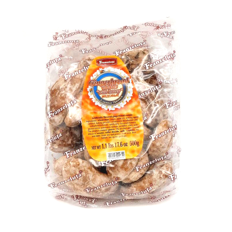 Gingerbread w/ Honey, 17.5 oz / 500 g 